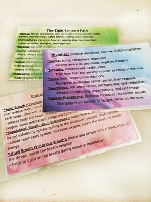 Michele Venne Yoga Cards